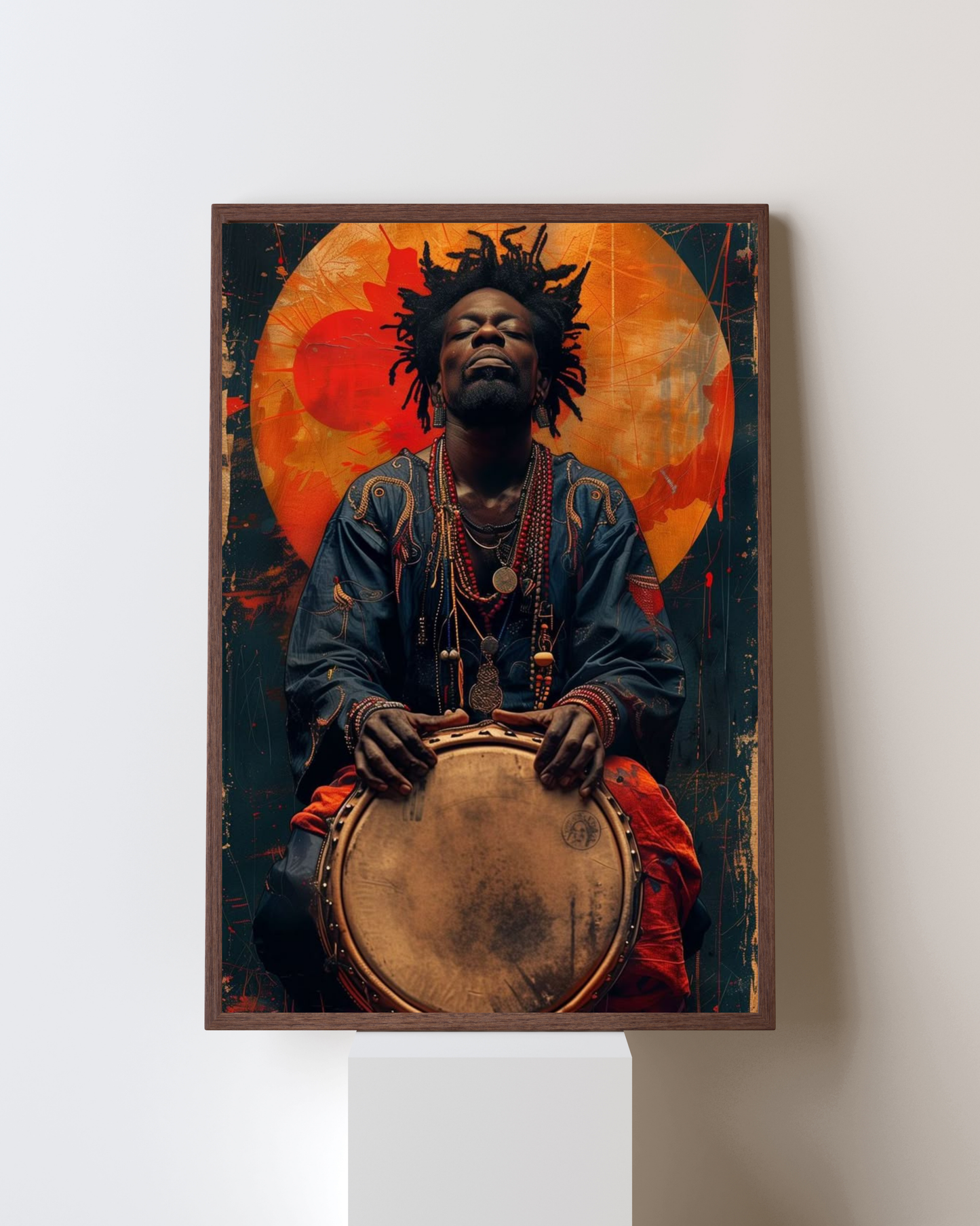 Funky Sneakers Pop Art Frame