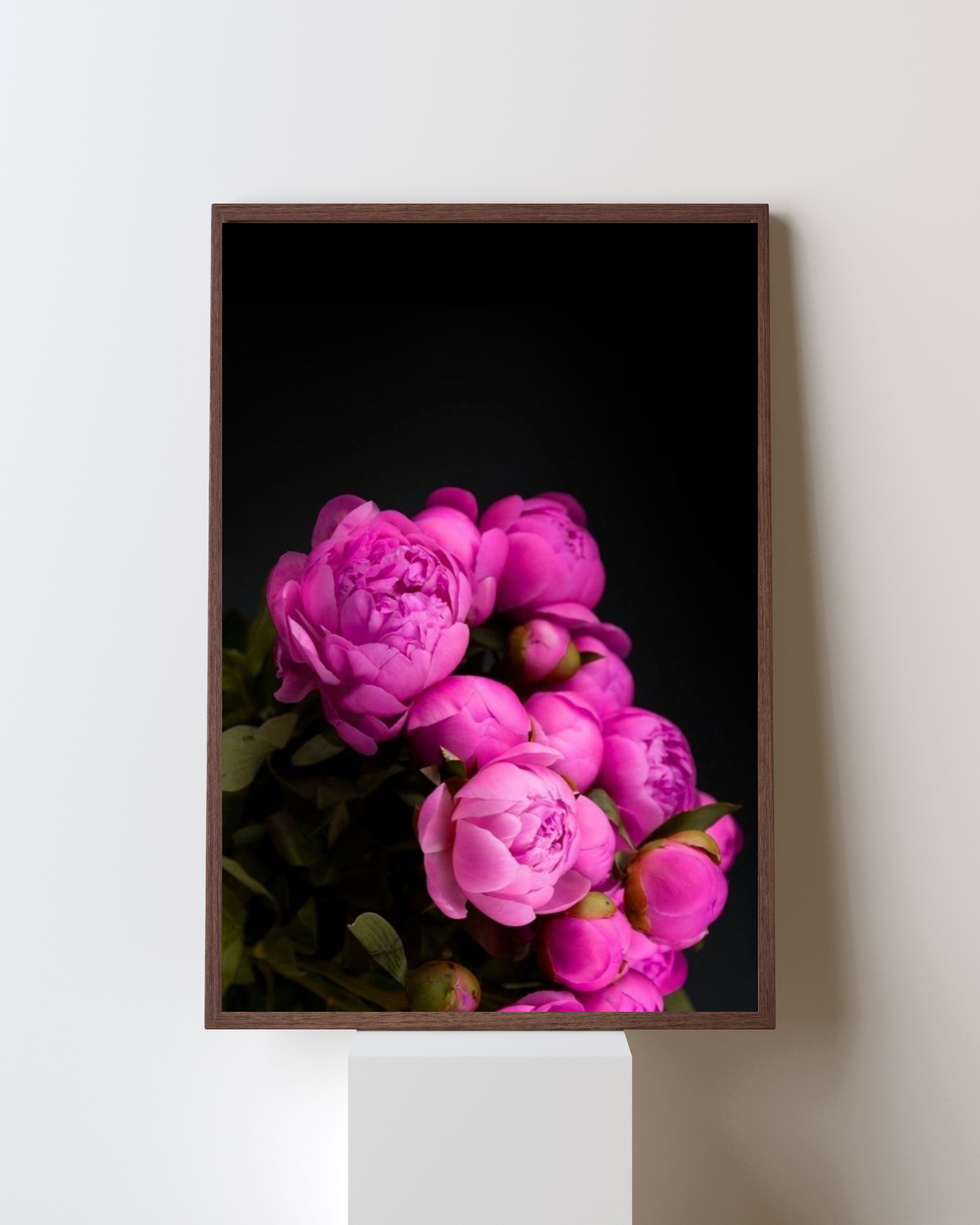 Blooming Frame – “Blush Radiance” Peony Wall Art