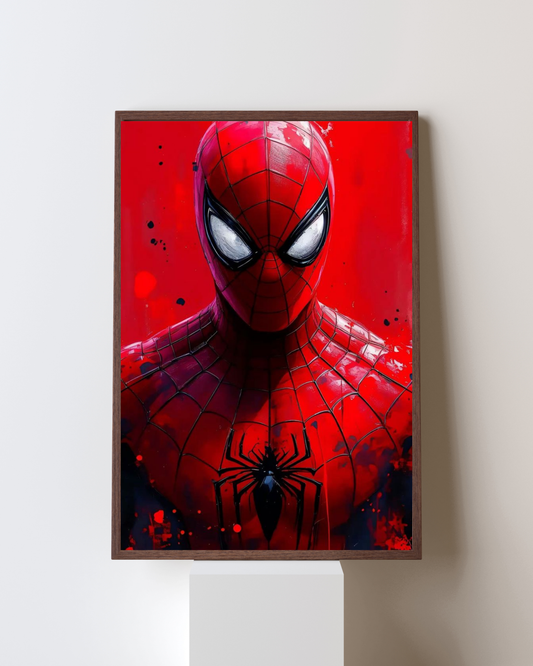 The Web Warrior – Spider-Man Pop Art Frame