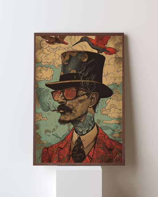 Vibrant Pop Sneakers Frame