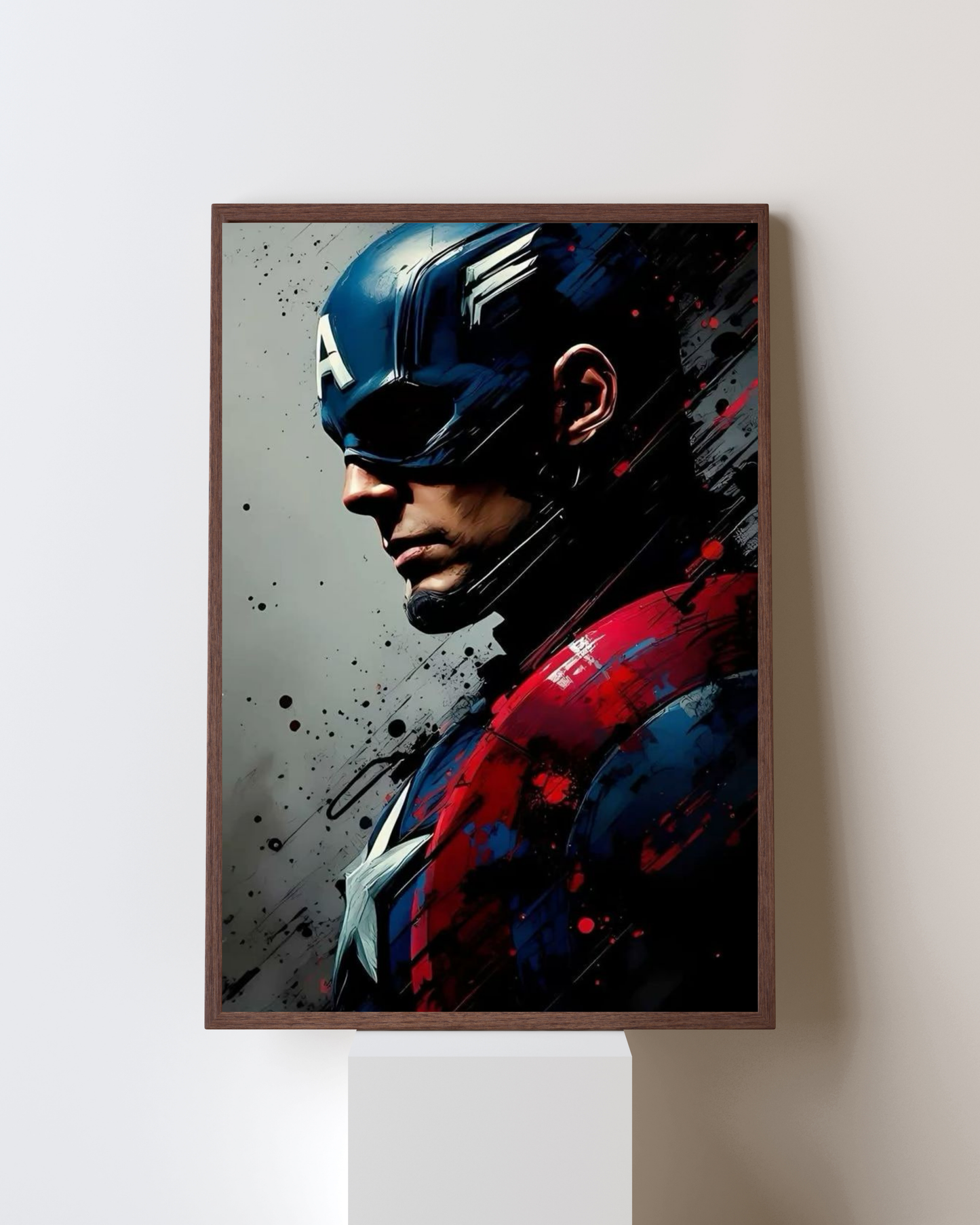 The Sentinel – Captain America Pop Art Frame
