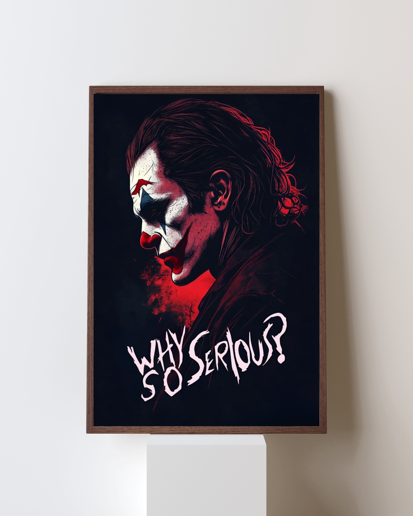 Why So Serious? – Joker Pop Art Frame