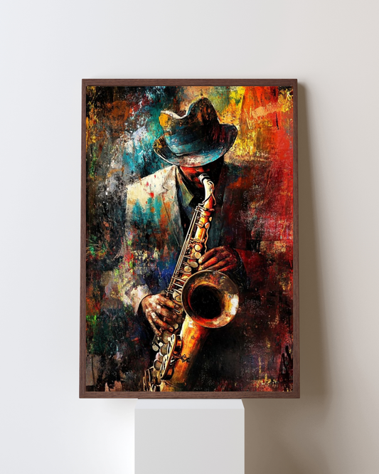 Vibrant Street Sneaker Art Frame