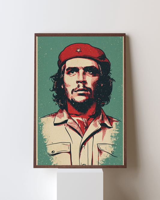 The Rebel Spirit – Vintage Pop Portrait