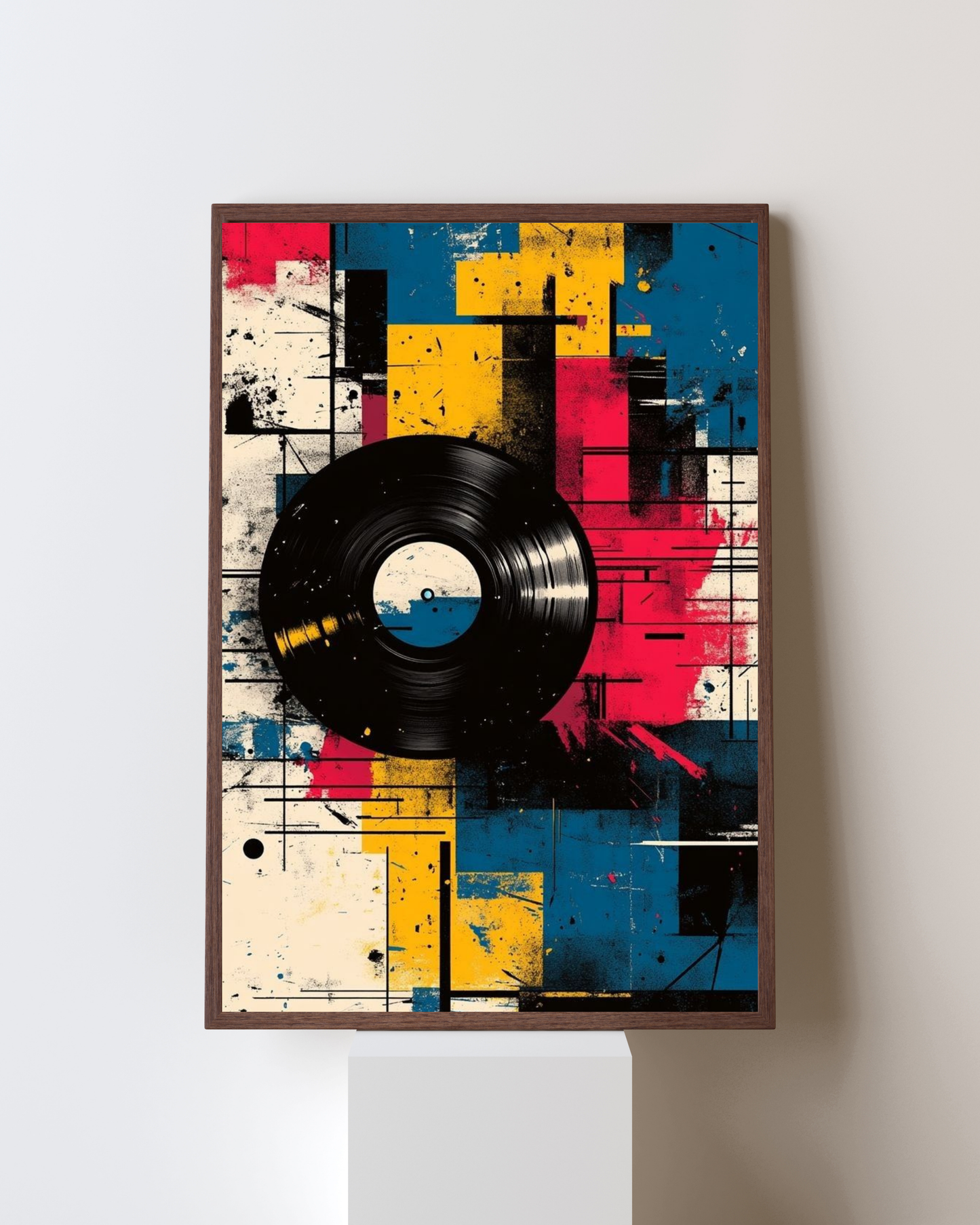 Vinyl Vibes – Abstract Music Geometry
